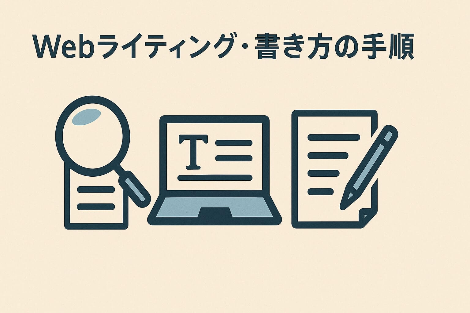 Webライティング.書き方の手順