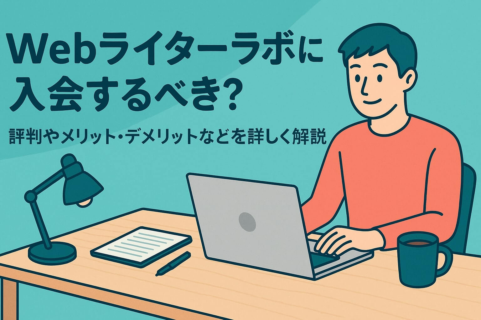 Webライターラボに入会すべき？アイキャッチ画像